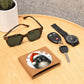 Christmas Dog - Puli - Leather Wallet