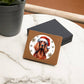 Christmas Dog - Irish Setter - Leather Wallet