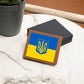 Tryzub And Flag Of Ukraine - Leather Wallet