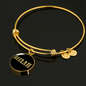 Beulah v02 - 18k Gold Finished Bangle Bracelet