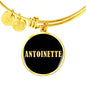 Antoinette v02 - 18k Gold Finished Bangle Bracelet