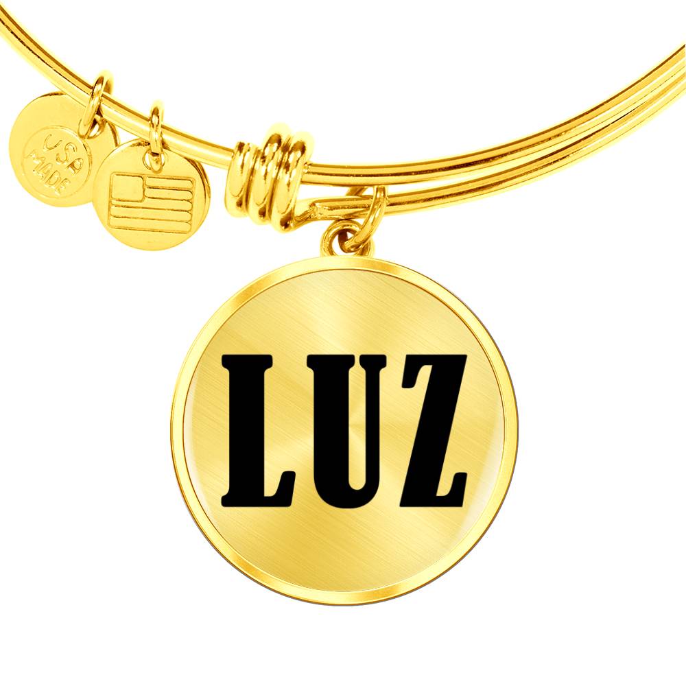 Luz v01 - 18k Gold Finished Bangle Bracelet