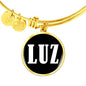 Luz v03 - 18k Gold Finished Bangle Bracelet