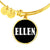 Ellen v01w - 18k Gold Finished Bangle Bracelet