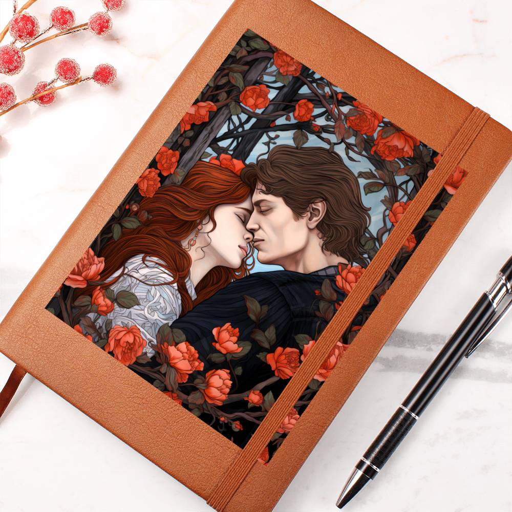 Valentine's Day Art 476 - Vegan Leather Journal