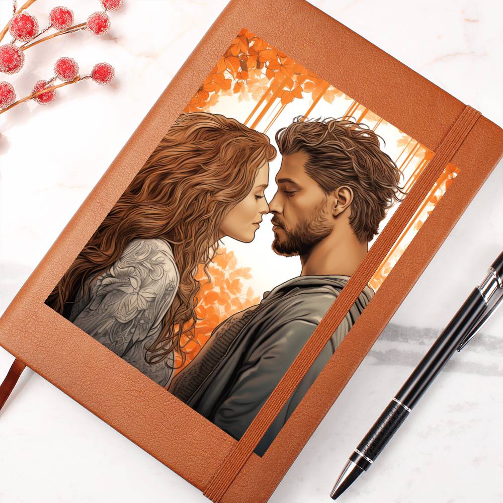 Valentine's Day Art 392 - Vegan Leather Journal