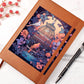 Birds And Floral Design 148 - Vegan Leather Journal