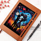 Valentine's Day Art 345 - Vegan Leather Journal