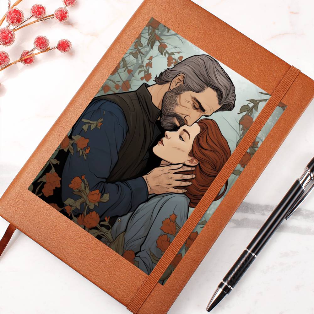 Valentine's Day Art 040 - Vegan Leather Journal