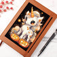 Cute Unicorn 089 - Vegan Leather Journal