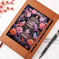 Birds And Floral Design 129 - Vegan Leather Journal