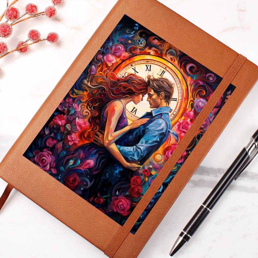 Valentine's Day Art 245 - Vegan Leather Journal
