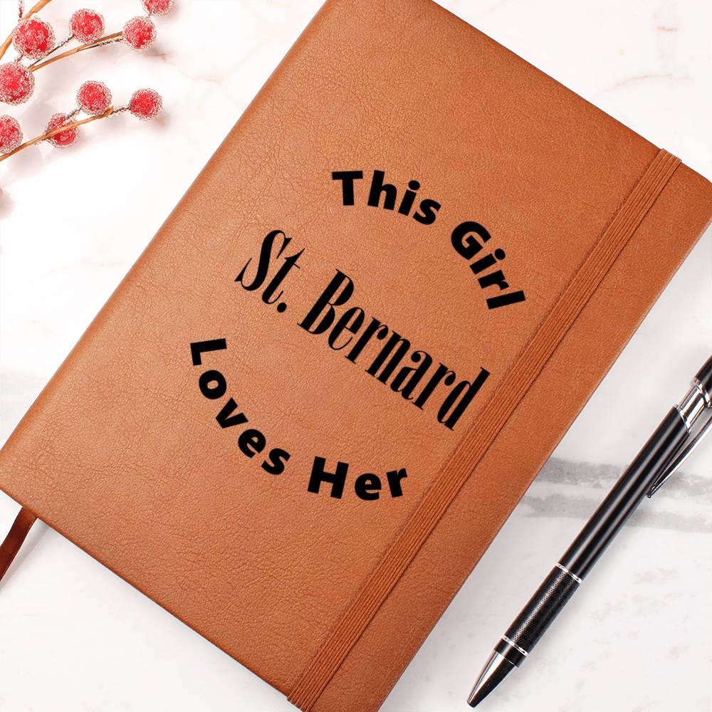 St. Bernard v2 - Vegan Leather Journal