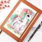 Cute Unicorn 118 - Vegan Leather Journal