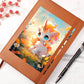 Cute Unicorn 052 - Vegan Leather Journal