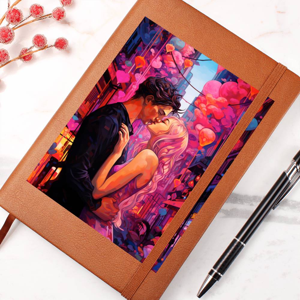 Valentine's Day Art 289 - Vegan Leather Journal