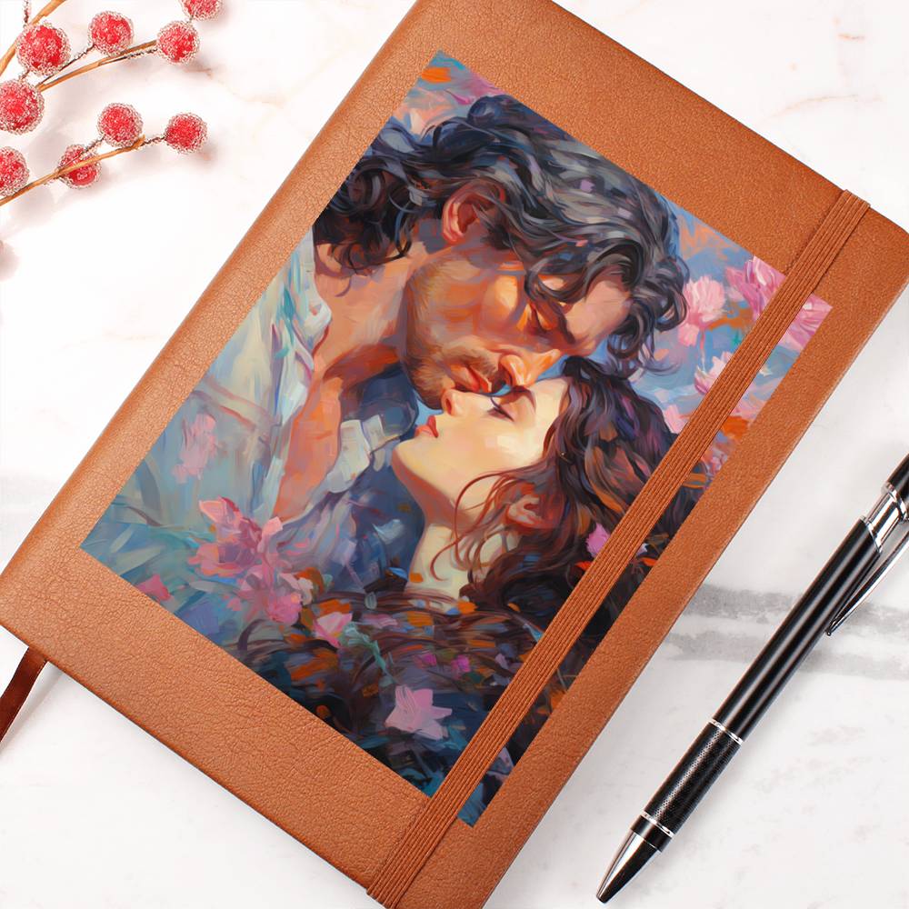 Valentine's Day Art 309 - Vegan Leather Journal