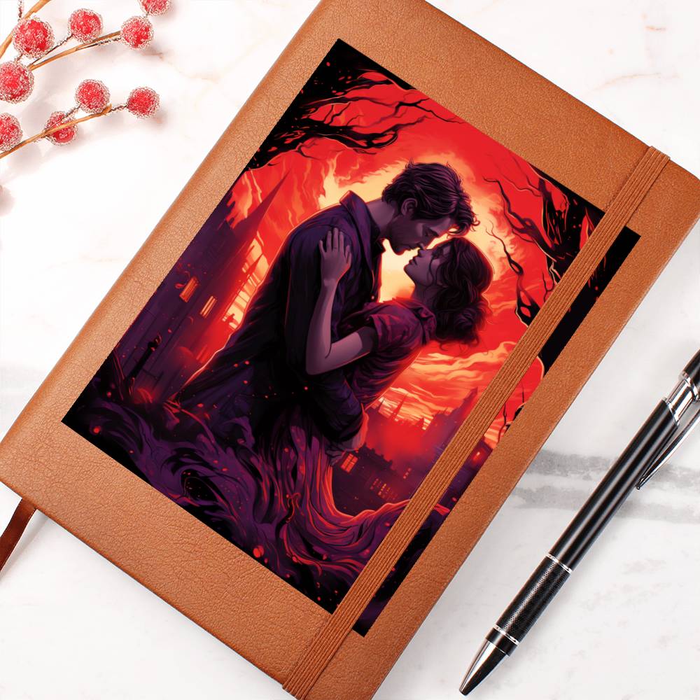 Valentine's Day Art 094 - Vegan Leather Journal