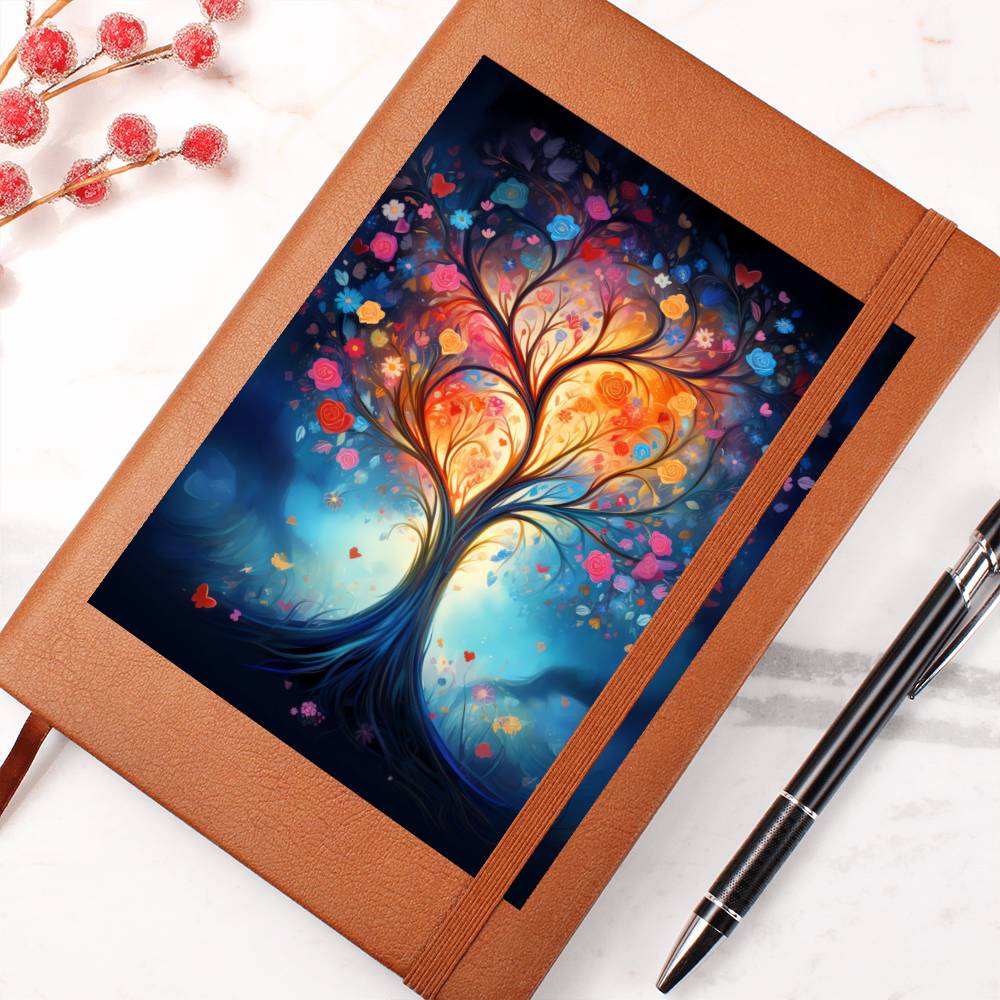 Valentine's Day Art 455 - Vegan Leather Journal
