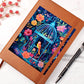 Birds And Floral Design 167 - Vegan Leather Journal