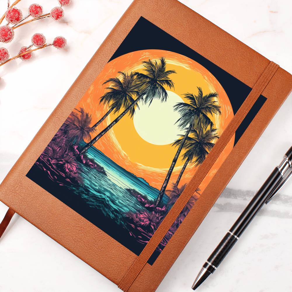 Minimalist BOHO Art 056 - Vegan Leather Journal