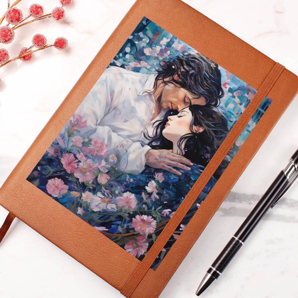 Valentine's Day Art 312 - Vegan Leather Journal