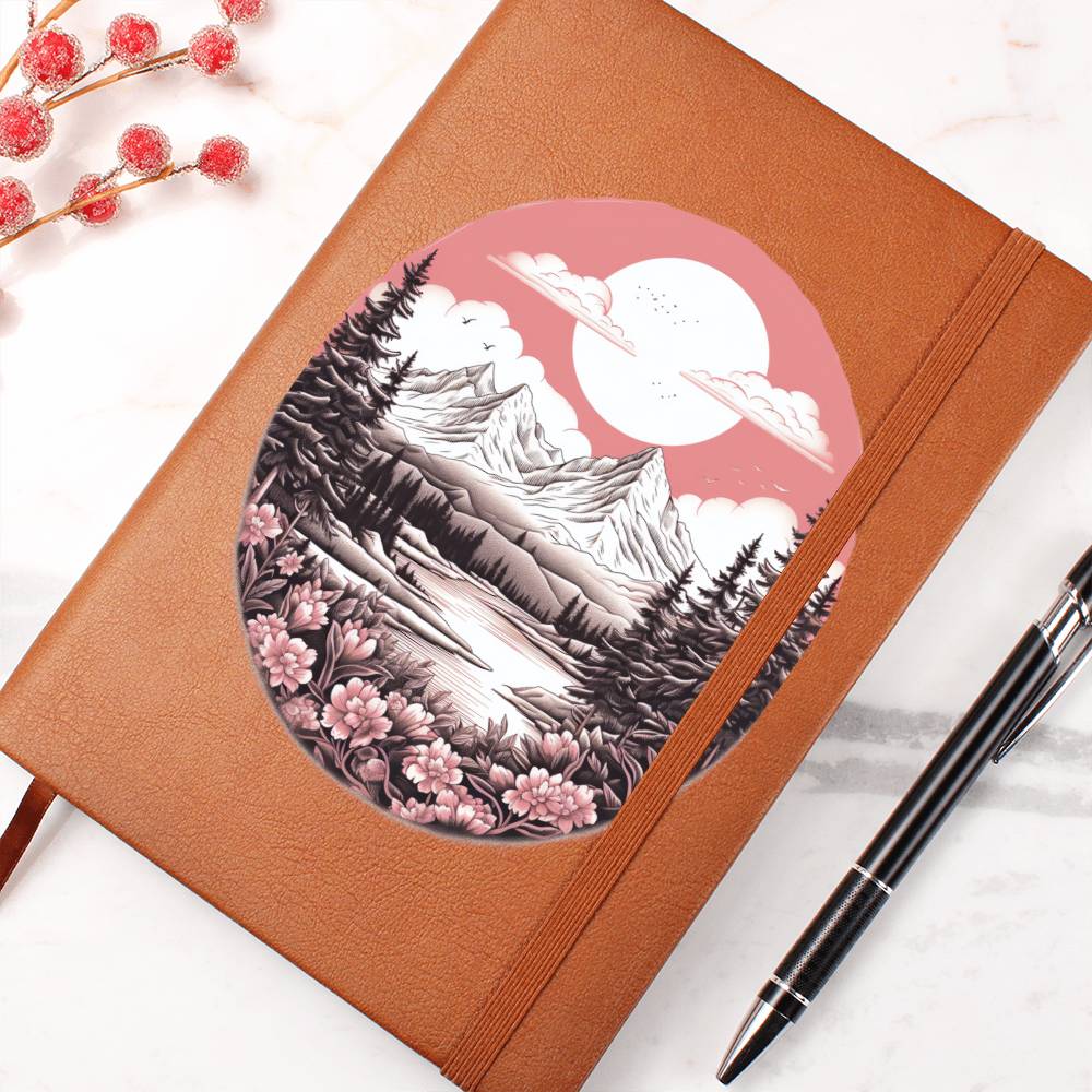 Minimalist BOHO Art 105 - Vegan Leather Journal