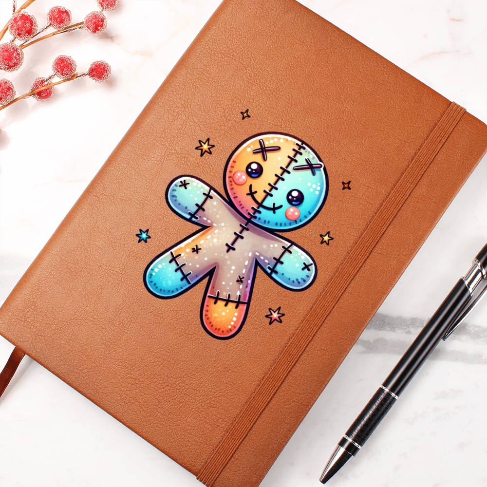 Cute Halloween Sticker 044 - Vegan Leather Journal