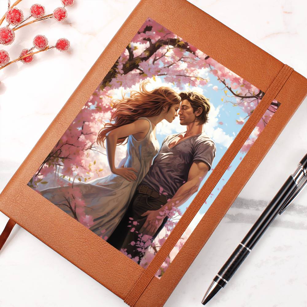 Valentine's Day Art 019 - Vegan Leather Journal