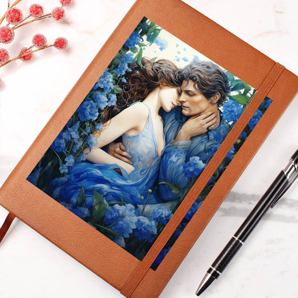 Valentine's Day Art 195 - Vegan Leather Journal