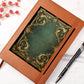 Ornate Gold Cover 033 - Vegan Leather Journal