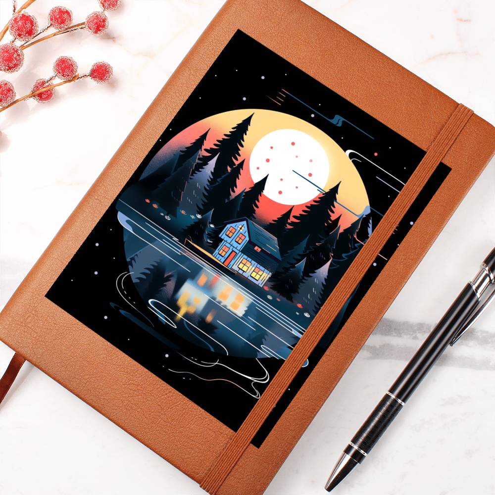 Minimalist BOHO Art 060 - Vegan Leather Journal