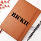 Rickie - Vegan Leather Journal