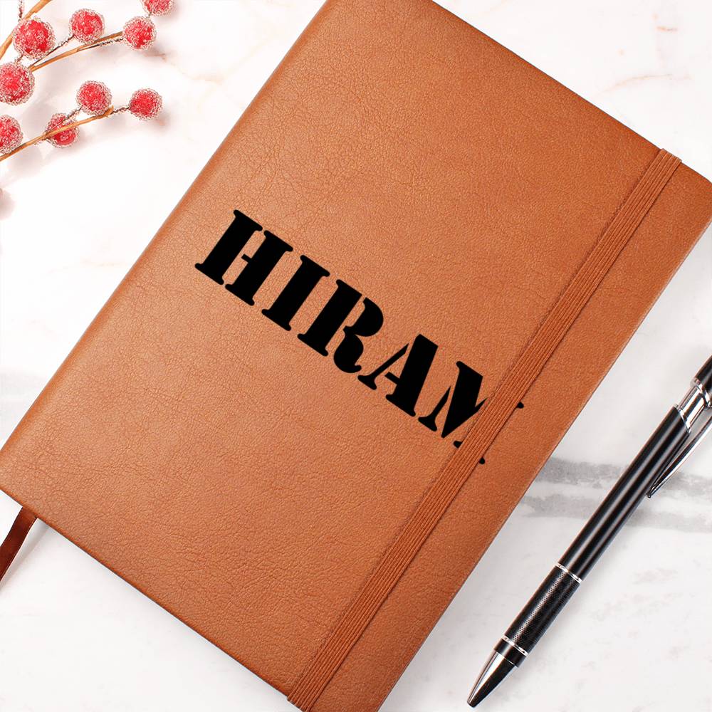 Hiram - Vegan Leather Journal