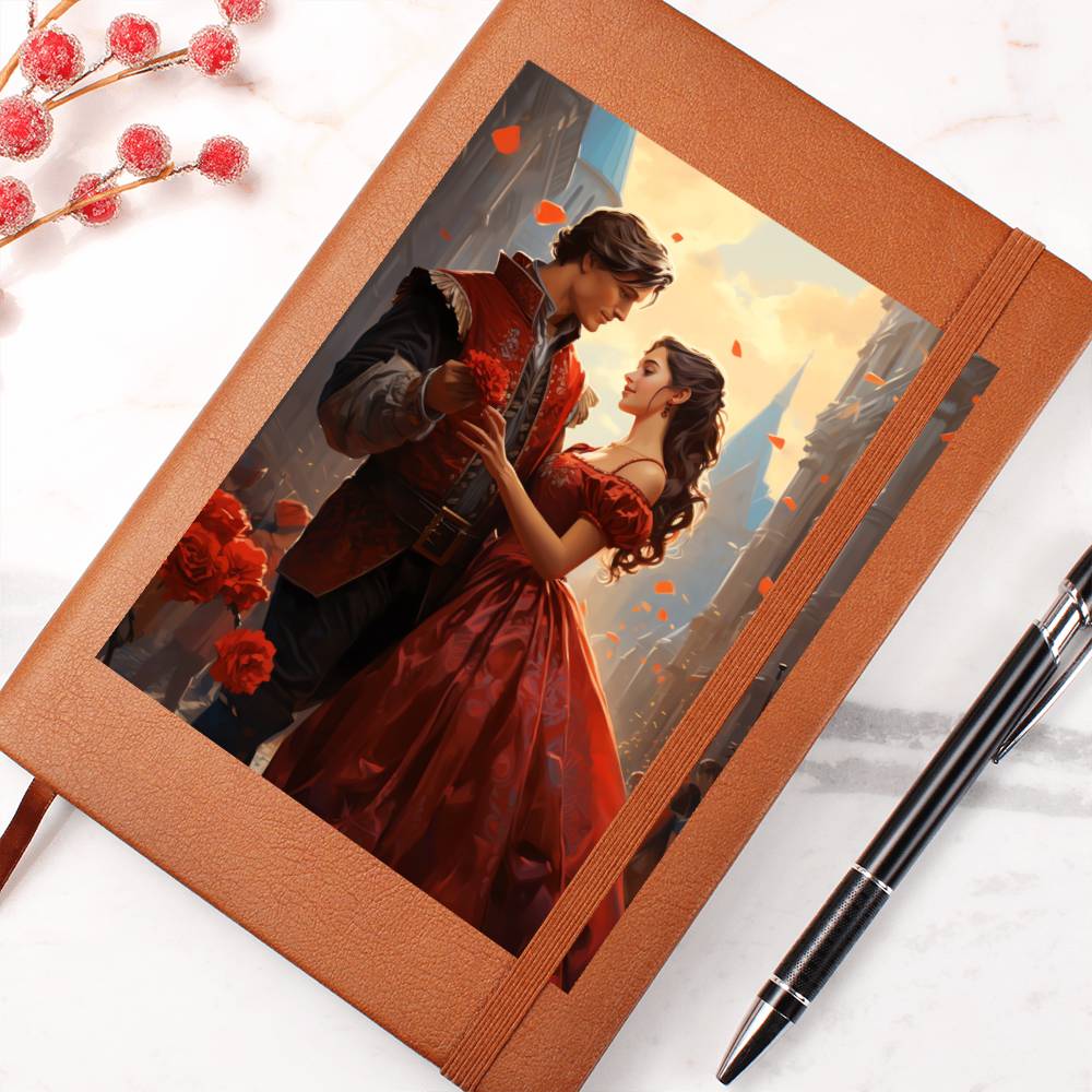Valentine's Day Art 164 - Vegan Leather Journal