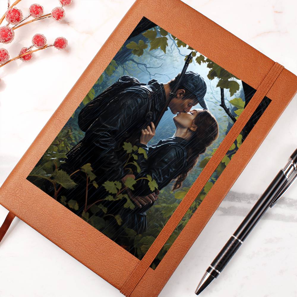 Valentine's Day Art 134 - Vegan Leather Journal