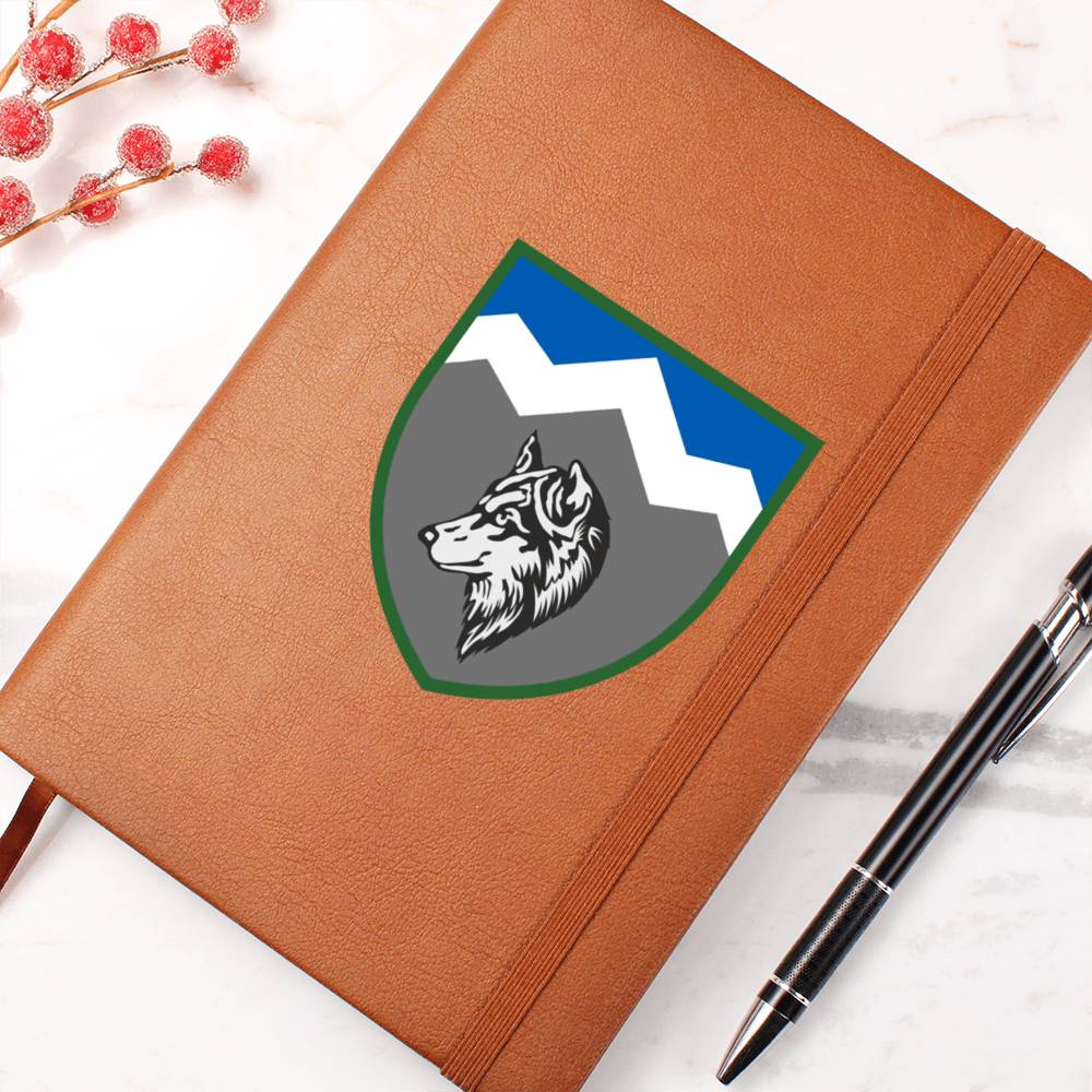 8th Mountain Assault Battalion (Ukraine) - Vegan Leather Journal