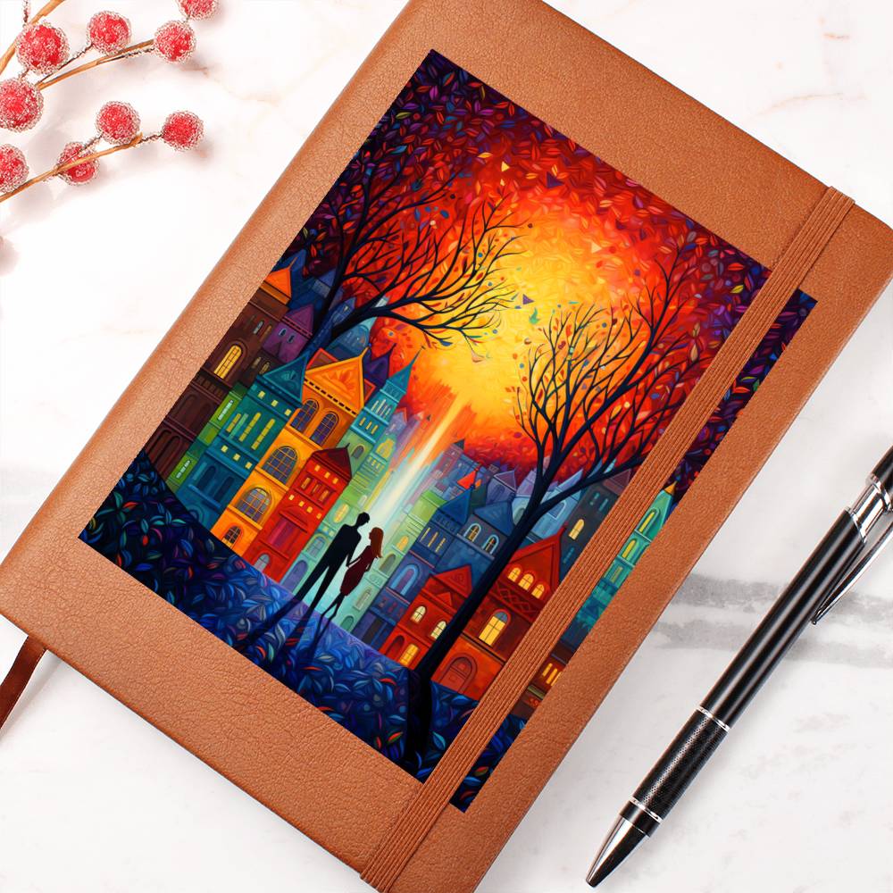 Valentine's Day Art 459 - Vegan Leather Journal