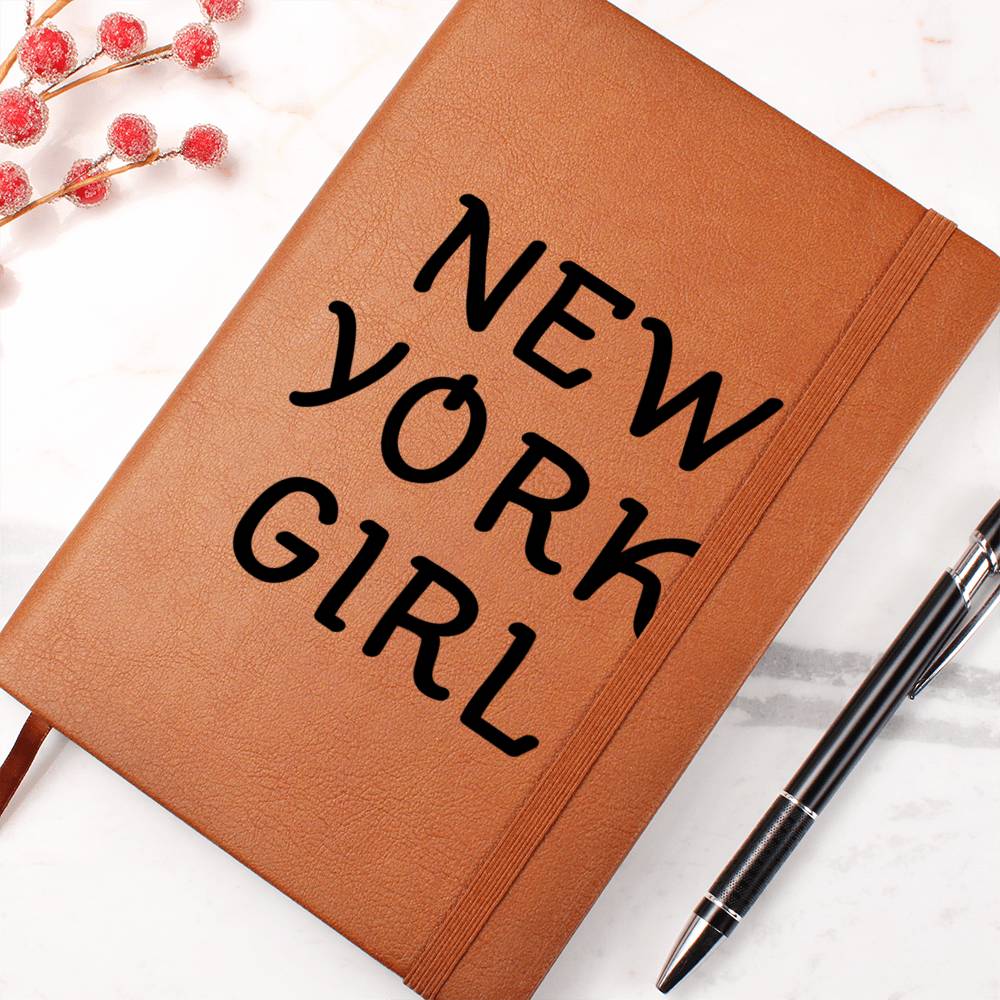 New York Girl - Vegan Leather Journal