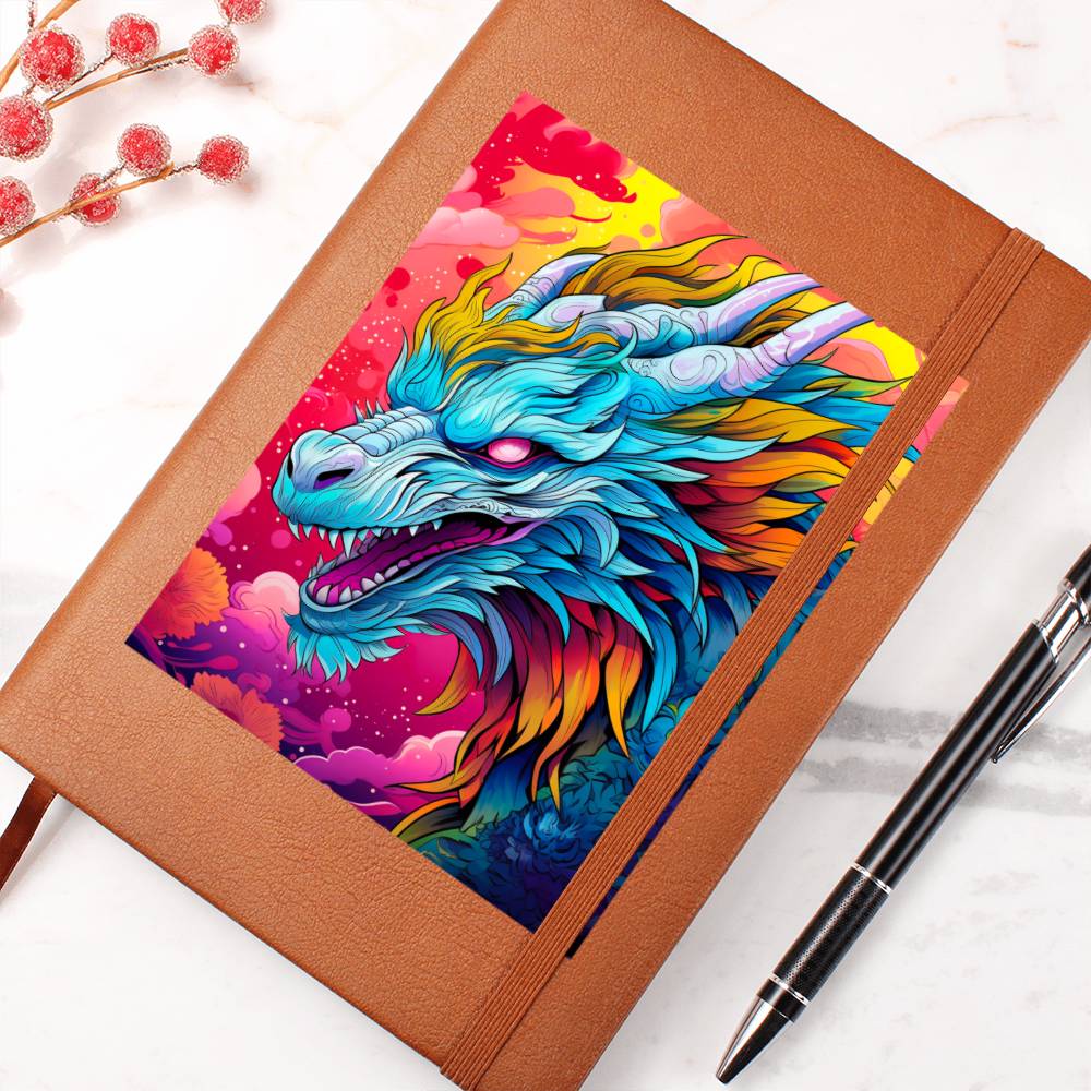 Majestic Dragon 028 - Vegan Leather Journal
