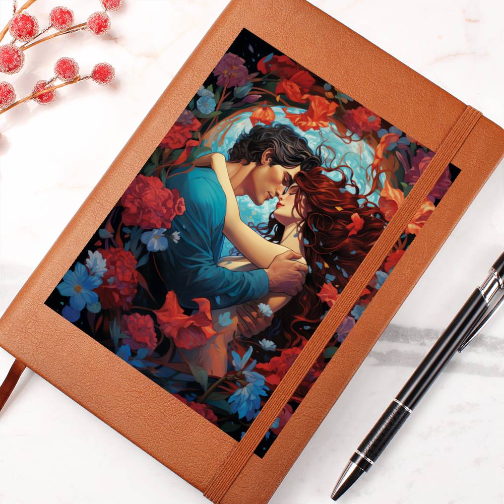 Valentine's Day Art 002 - Vegan Leather Journal