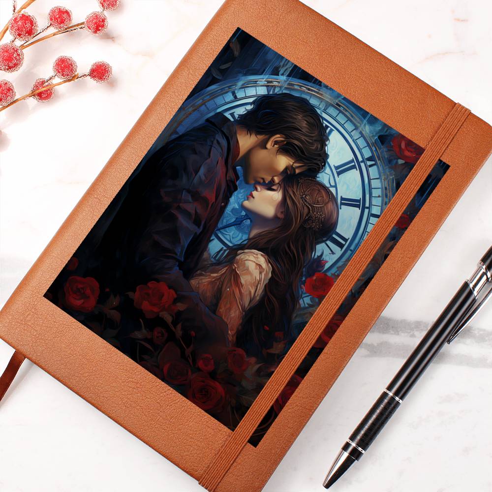 Valentine's Day Art 301 - Vegan Leather Journal