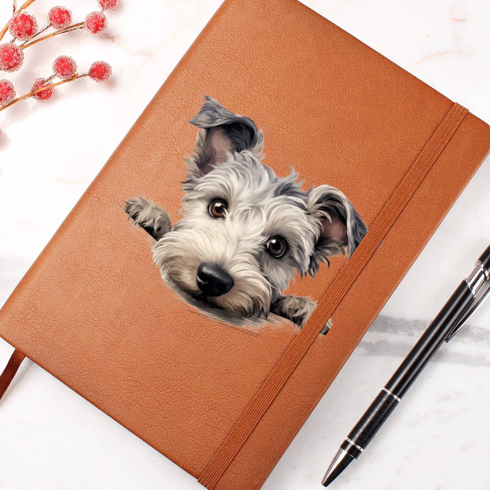 Pumi Peeking - Vegan Leather Journal