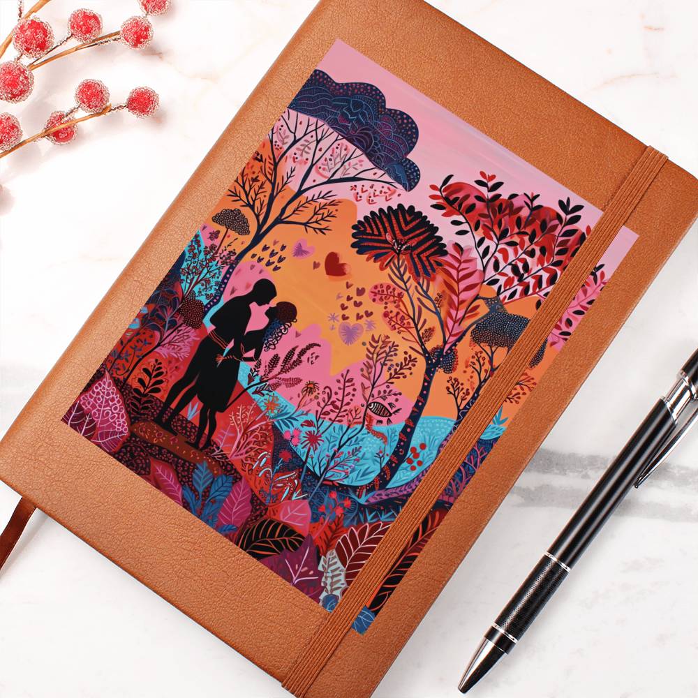 Valentine's Day Art 359 - Vegan Leather Journal