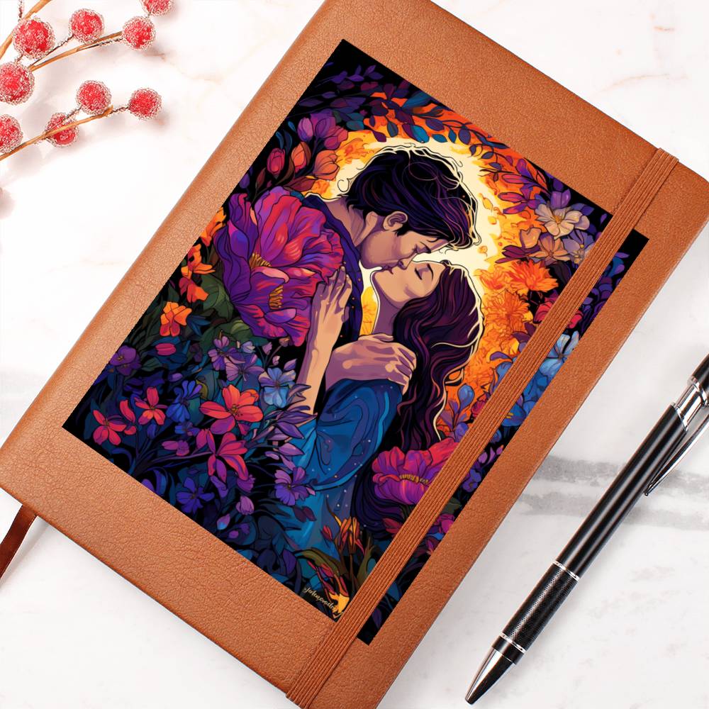 Valentine's Day Art 416 - Vegan Leather Journal
