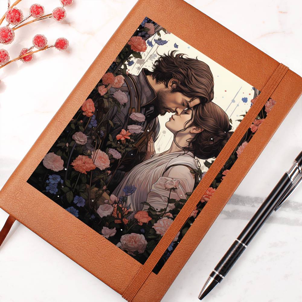 Valentine's Day Art 205 - Vegan Leather Journal