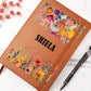 Shiela (Botanical Blooms) - Vegan Leather Journal