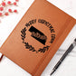 Merry Christmas From Nebraska - Vegan Leather Journal