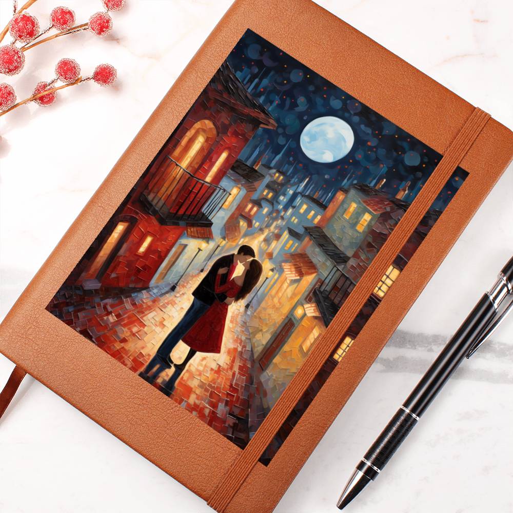 Valentine's Day Art 262 - Vegan Leather Journal