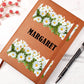 Margaret (Playful Daisies) - Vegan Leather Journal